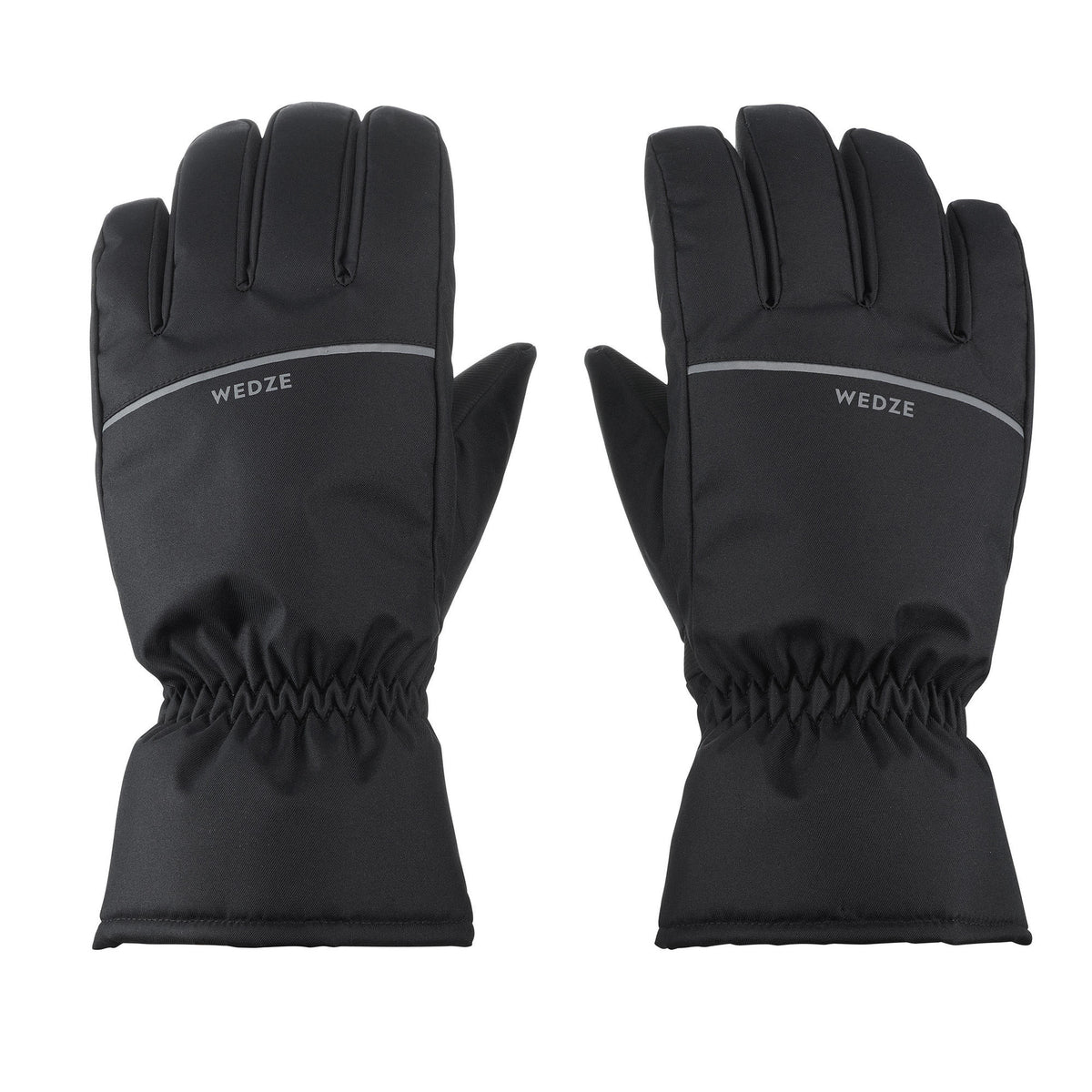 Wedze Adult 100 Waterproof Ski Gloves