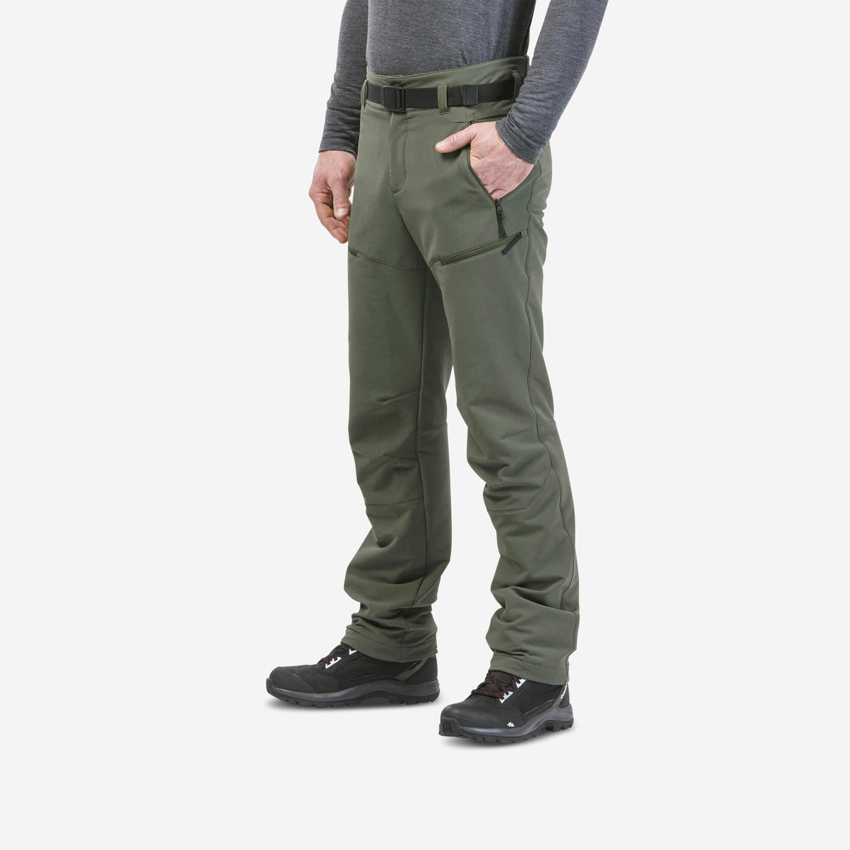 Quechua Men's NH500 Water-Repellent Snow Hiking Pants