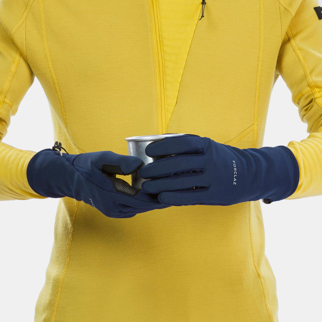 Forclaz Adult MT500 Touchscreen Stretch Backpacking Gloves
