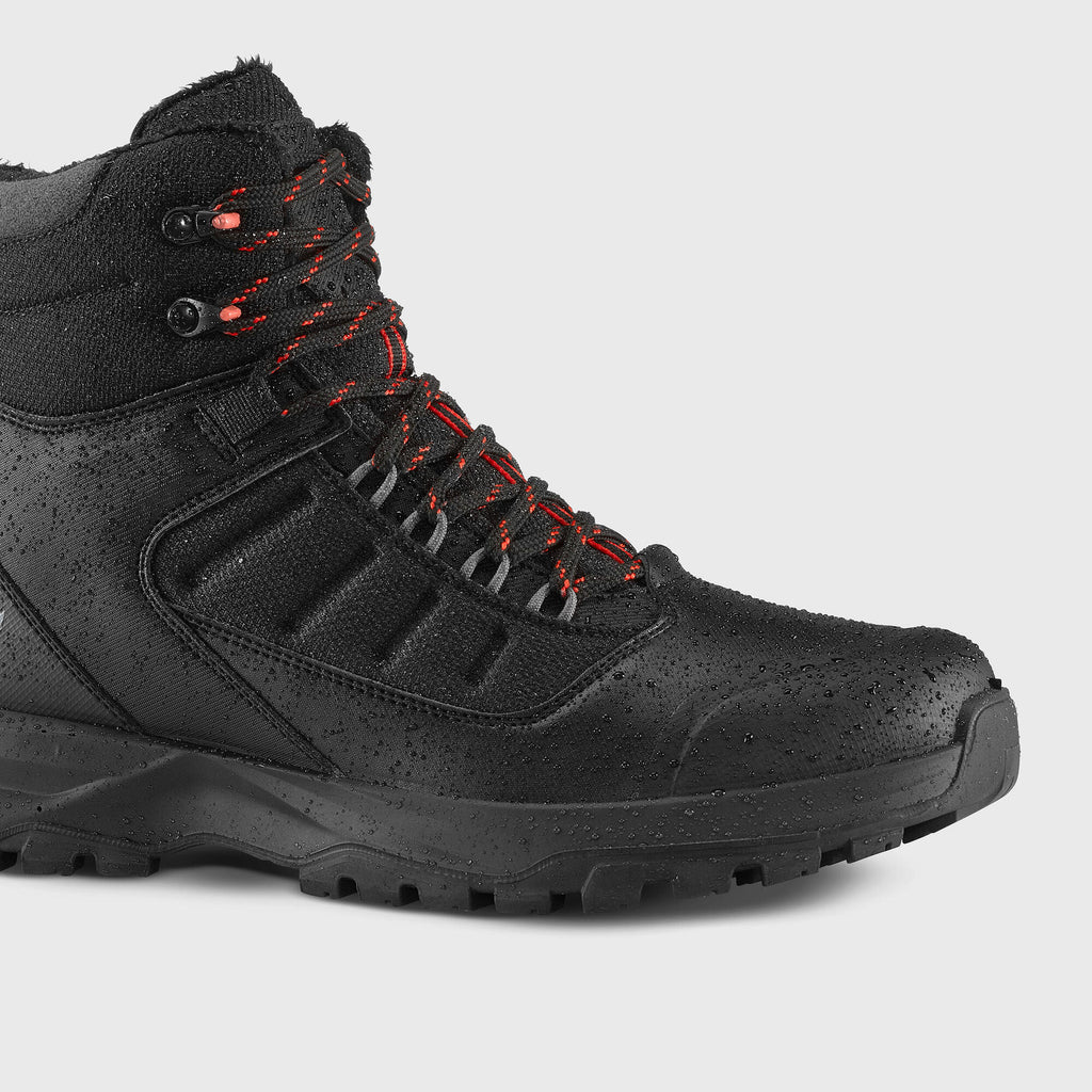 Quechua Men's NH500 Warm Waterproof Mid Snow Hiking Boots
