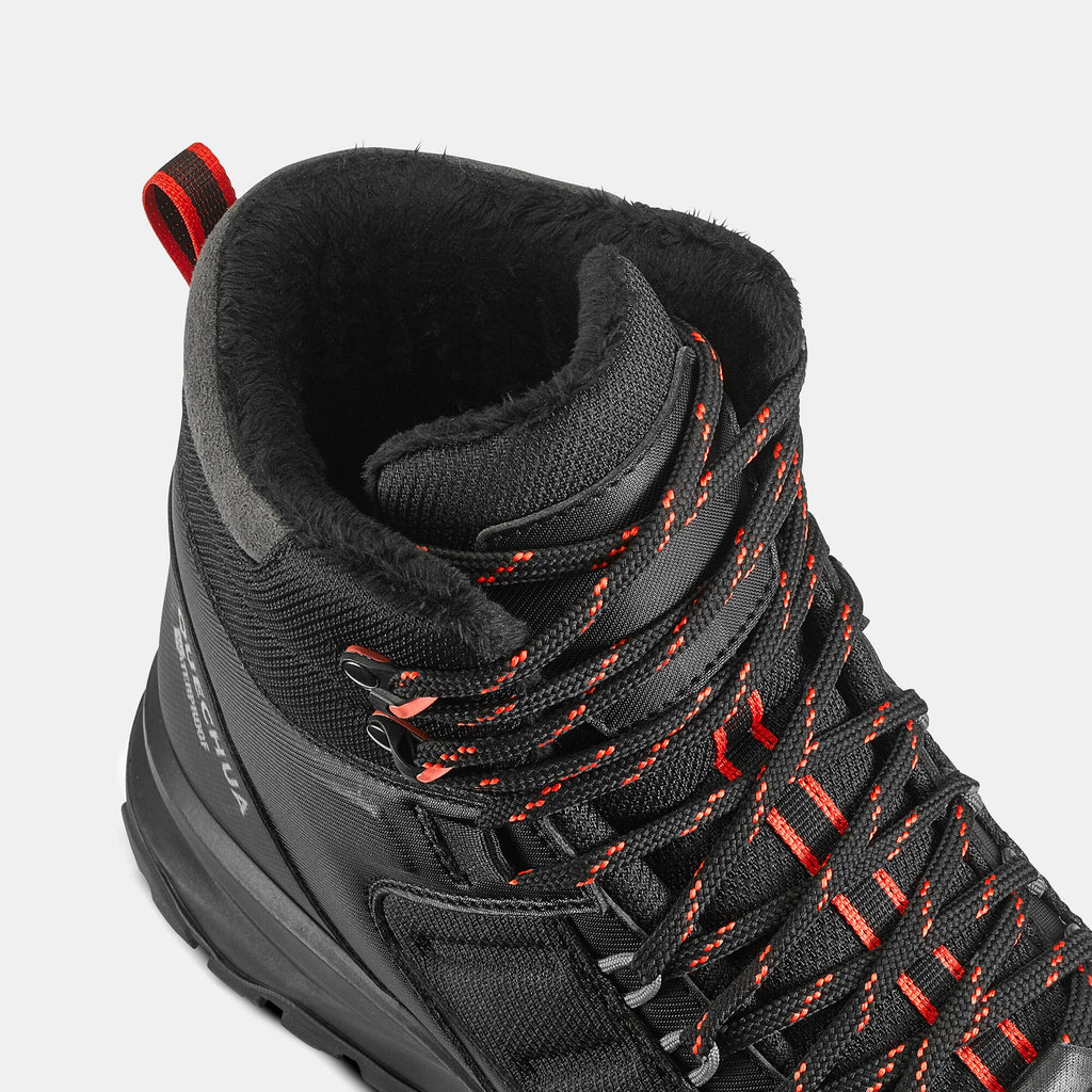 Quechua Men's NH500 Warm Waterproof Mid Snow Hiking Boots