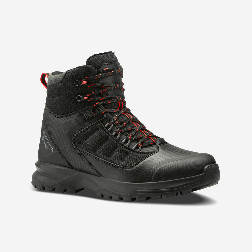 Quechua Men's NH500 Warm Waterproof Mid Snow Hiking Boots