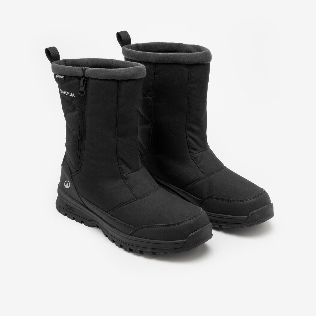 Quechua Men's NH100 Warm Waterproof Easy-On Snow Hiking Boots