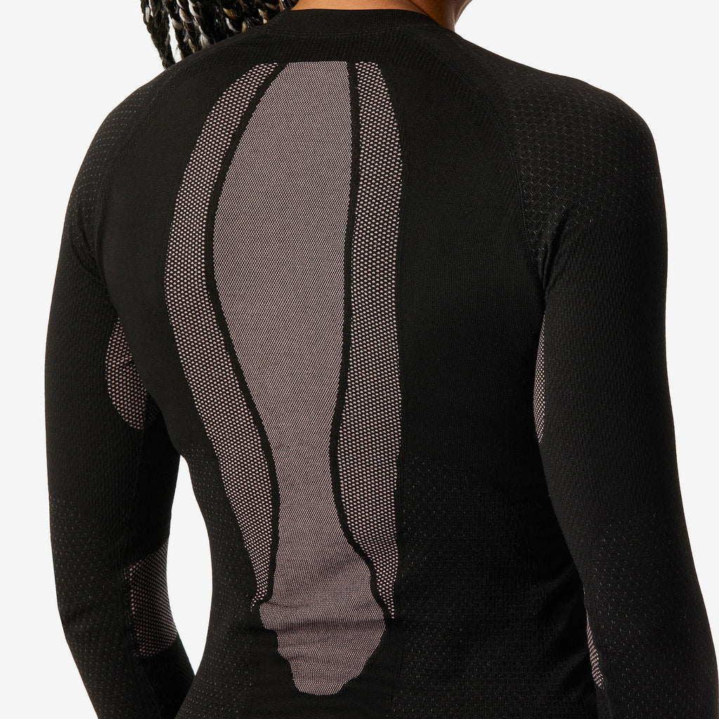 Wedze Women's BL500 Seamless Ski Base Layer Top
