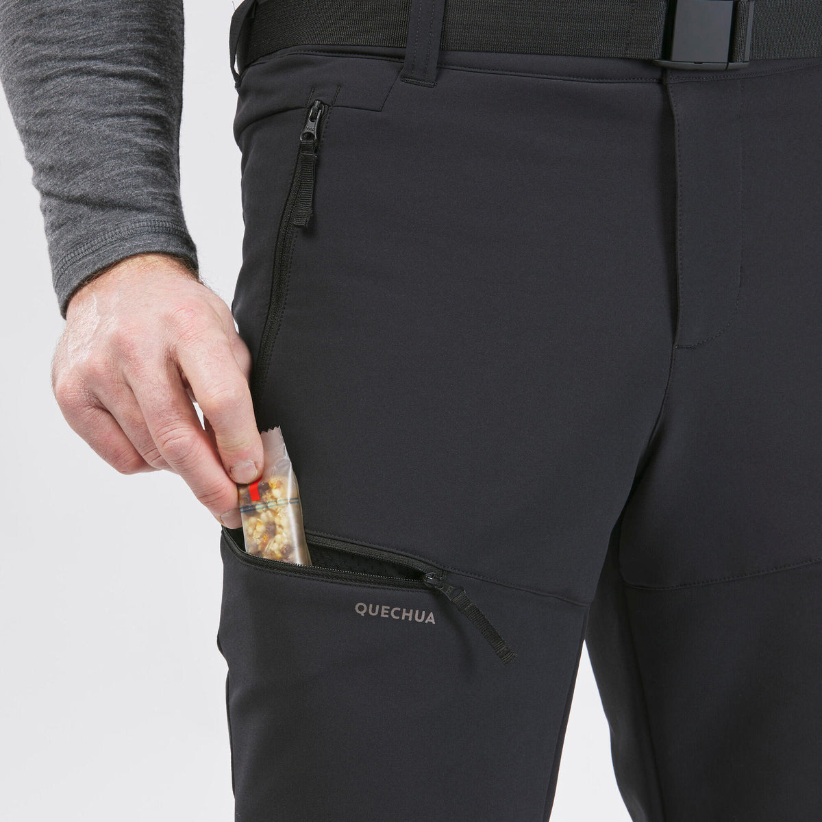 Quechua Men's NH500 Water-Repellent Snow Hiking Pants