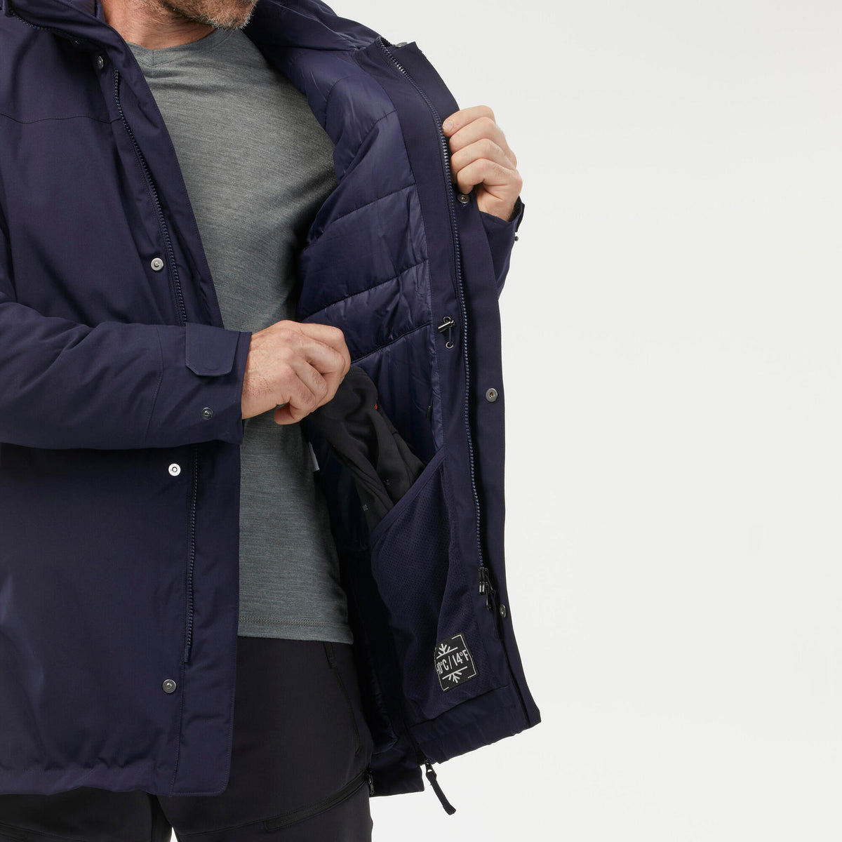 Quechua Men's NH500 Waterproof Winter Parka