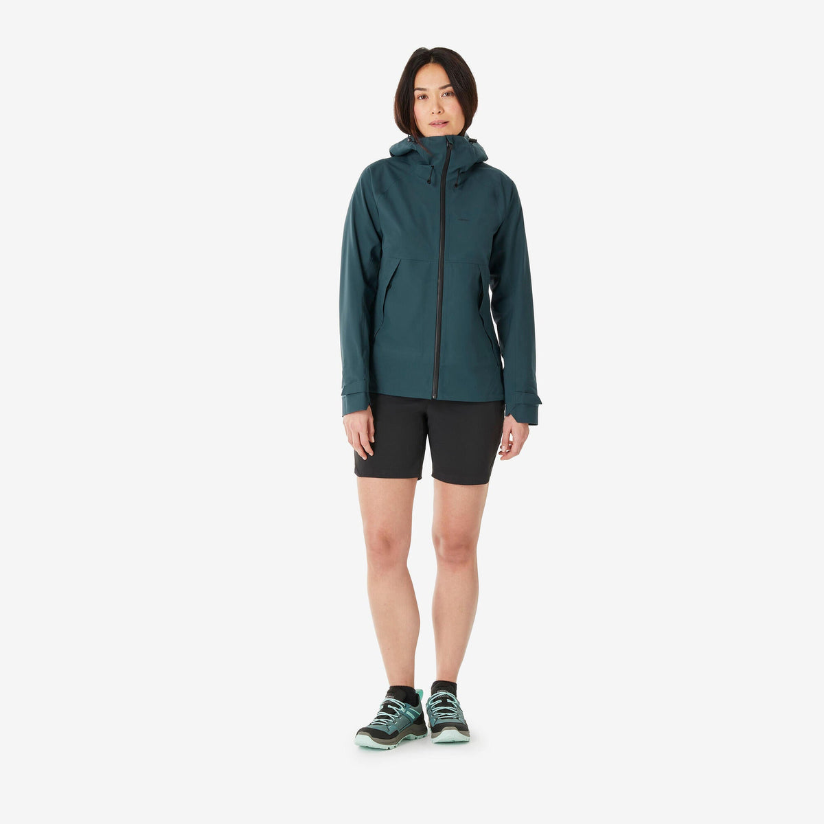 Quechua Women's MH500 Lightweight Waterproof Hiking Jacket