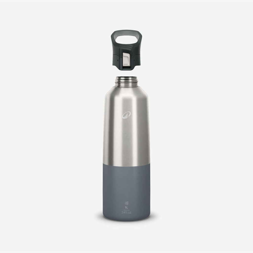 Quechua MH900 Double-Wall Insulated 1 L Water Bottle