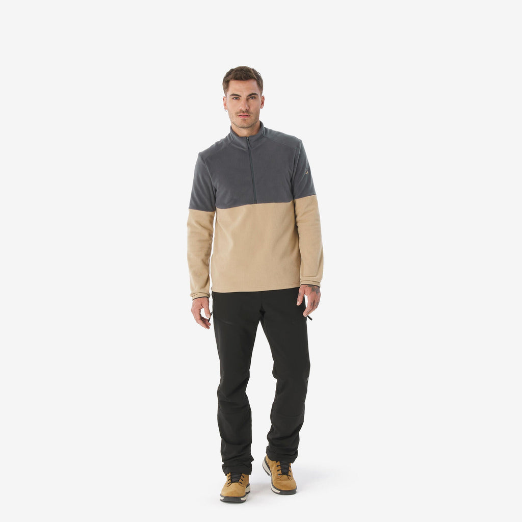 Quechua Men's MH500 Half-Zip Hiking Fleece