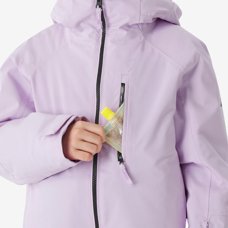 Quechua Kids' 500 Insulated and Waterproof Ski Jacket 500, 6-14 years