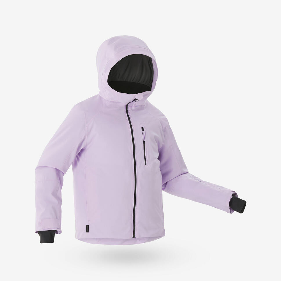 Quechua Kids' 500 Insulated and Waterproof Ski Jacket 500, 6-14 years