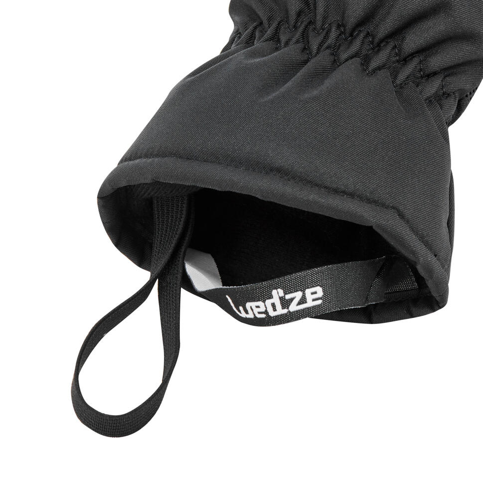 Wedze Kids' 100 Waterproof Ski Mittens