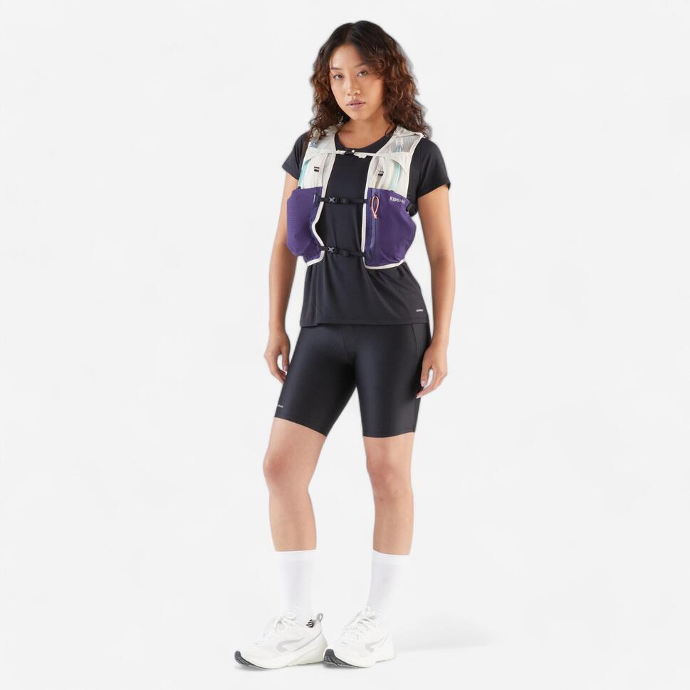 Kiprun Women's 900 8L Trail Running Hydration Vest + 2 x 500ml flasks included