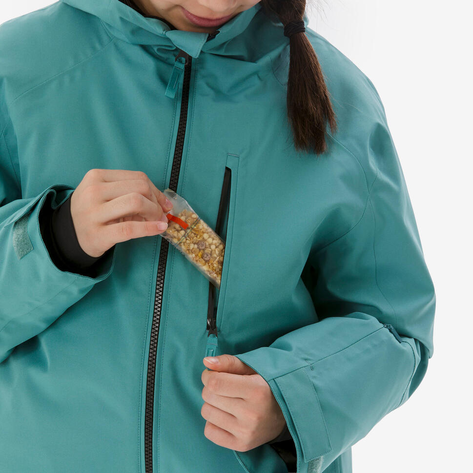 Quechua Kids' 500 Insulated and Waterproof Ski Jacket 500, 6-14 years