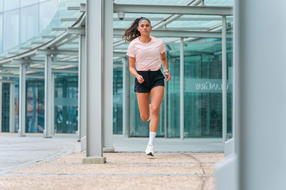 Kiprun Run 500 Dry Women's Breathable Running T-shirt