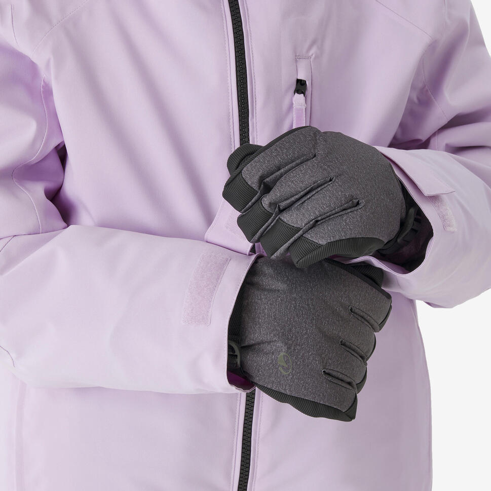 Quechua Kids' 500 Insulated and Waterproof Ski Jacket 500, 6-14 years