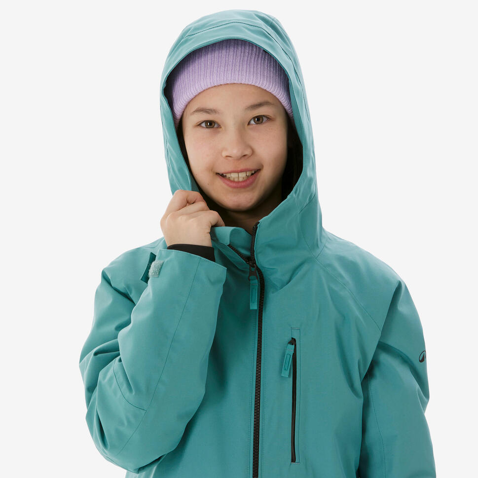 Quechua Kids' 500 Insulated and Waterproof Ski Jacket 500, 6-14 years
