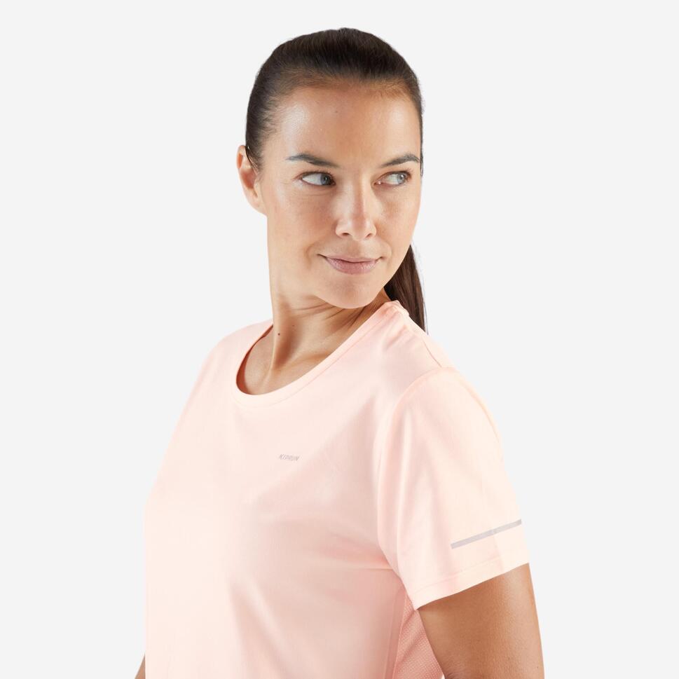 Kiprun Run 500 Dry Women's Breathable Running T-shirt