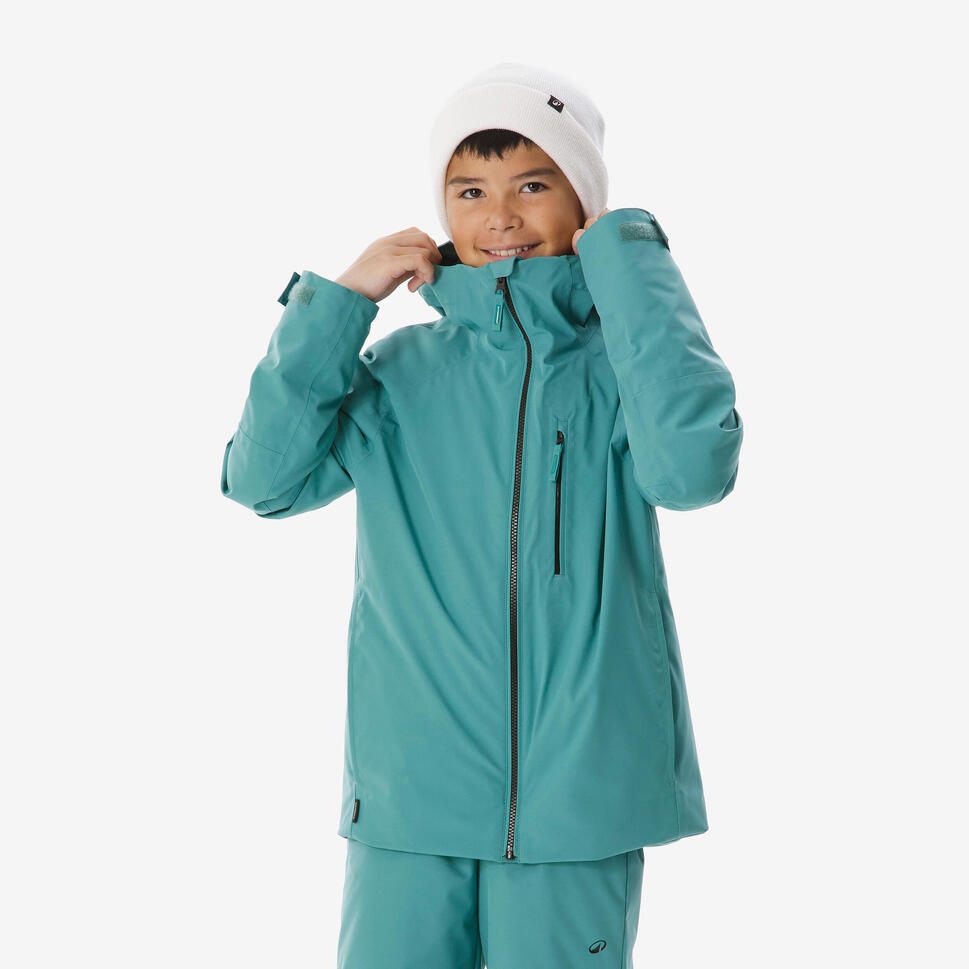 Quechua Kids' 500 Insulated and Waterproof Ski Jacket 500, 6-14 years