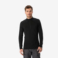 Simond Men's 1/2 Zip  Long-Sleeved Merino Wool Shirt
