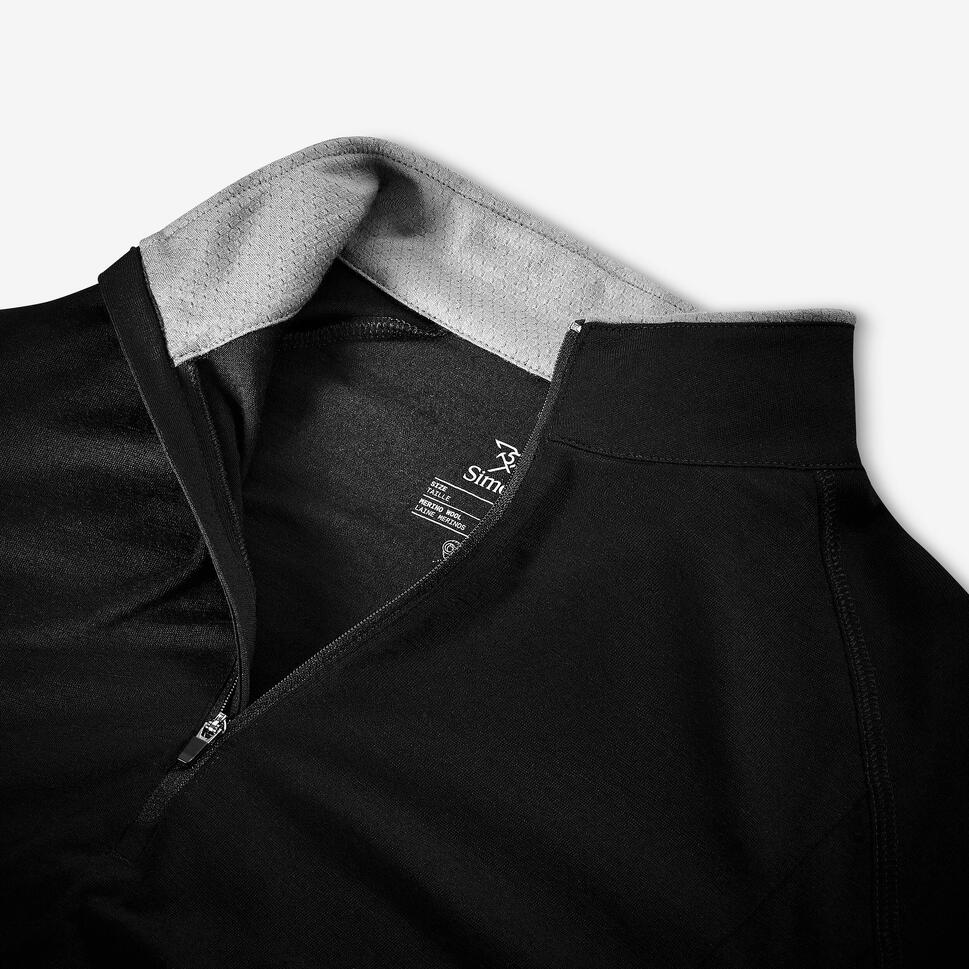 Simond Men's 1/2 Zip  Long-Sleeved Merino Wool Shirt