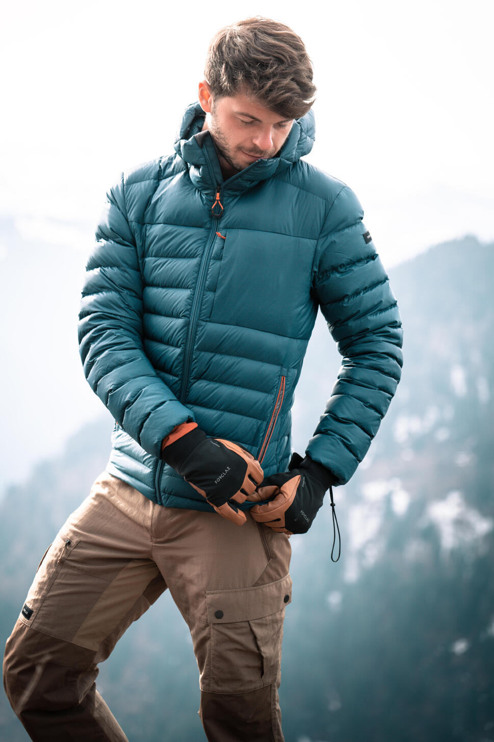 Simond Men's MT500 Hooded Down Puffer Jacket