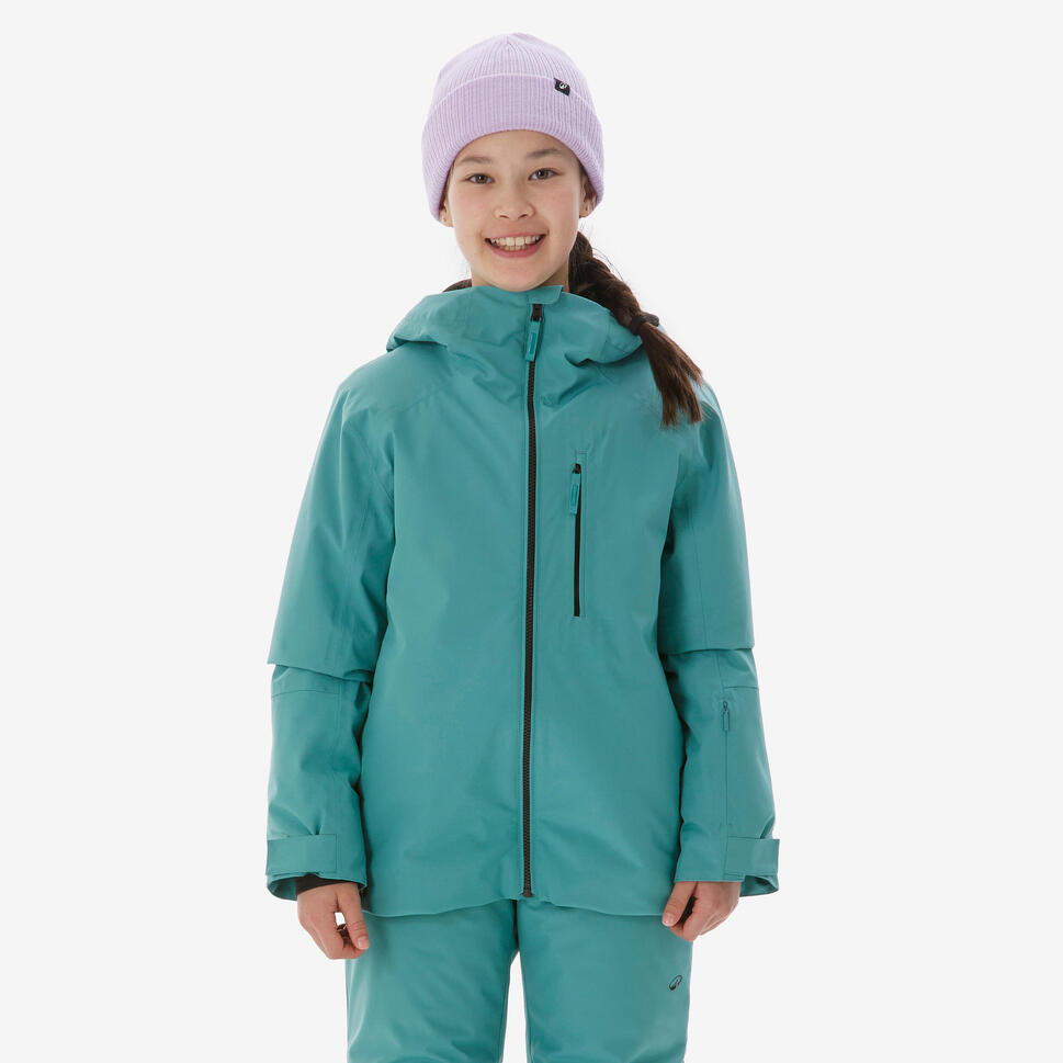Quechua Kids' 500 Insulated and Waterproof Ski Jacket 500, 6-14 years